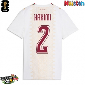 Marokko Achraf Hakimi #2 Vieraspaita Naisten MM-kisat 2026 Lyhythihainen